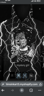 Mystery Girl – Original Nature-Inspired Ink Art Print