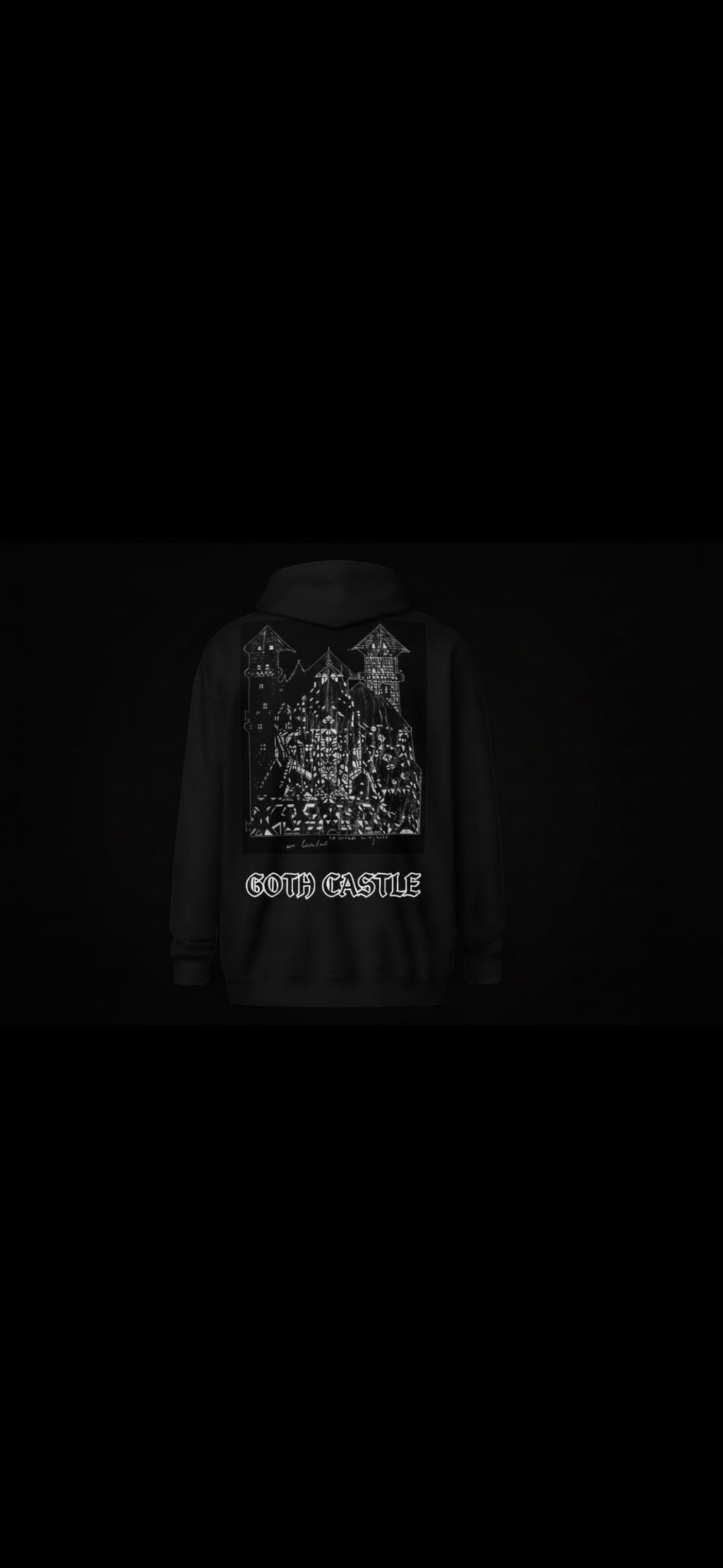 Goth Castle High Voltage Hoodie
