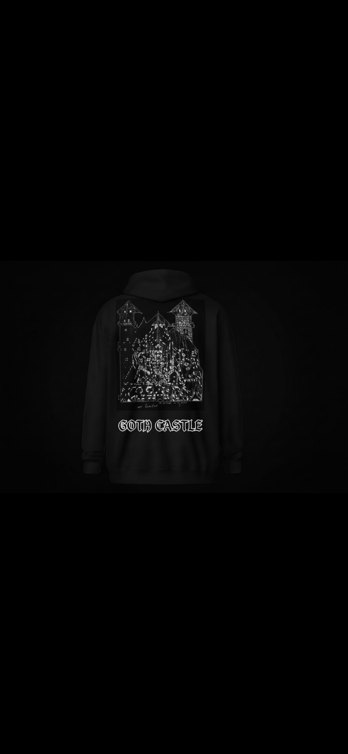 Goth Castle High Voltage Hoodie